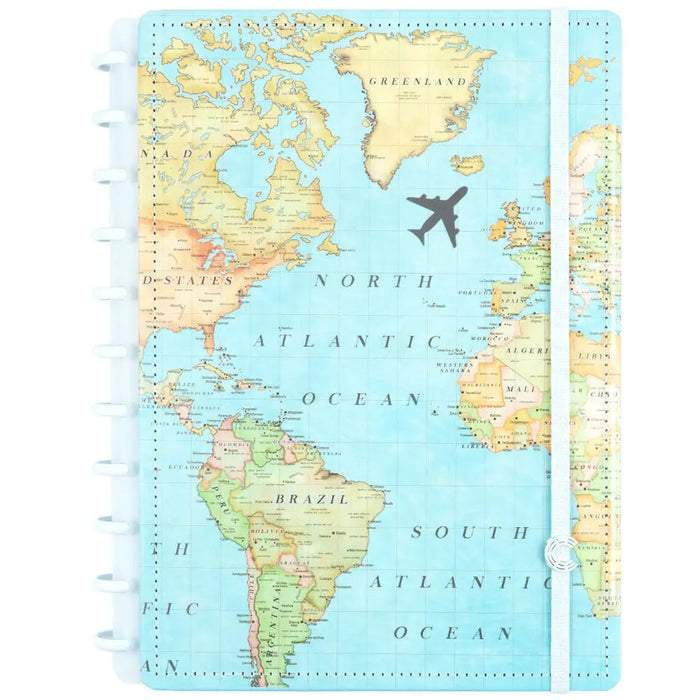 Caderno By Gocase Mapa Mundi Caderno