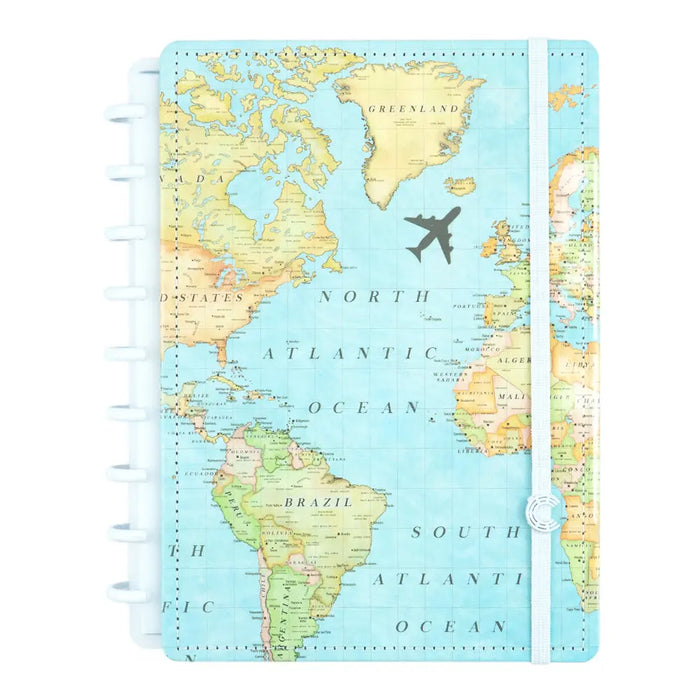 Caderno By Gocase Mapa Mundi Caderno