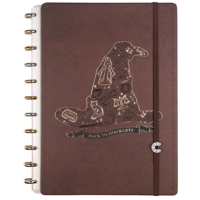 CADERNO CI BY HARRY POTTER CHAPÉU SELETOR