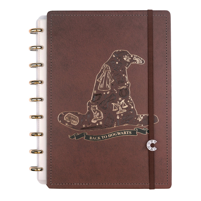CADERNO CI BY HARRY POTTER CHAPÉU SELETOR