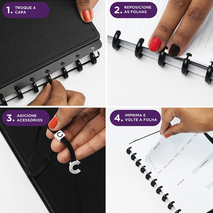 Caderno Deep Blue Caderno Inteligente ®