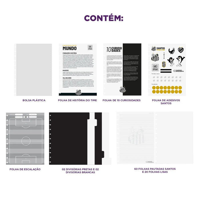 CADERNO DO SANTOS Caderno Inteligente ®