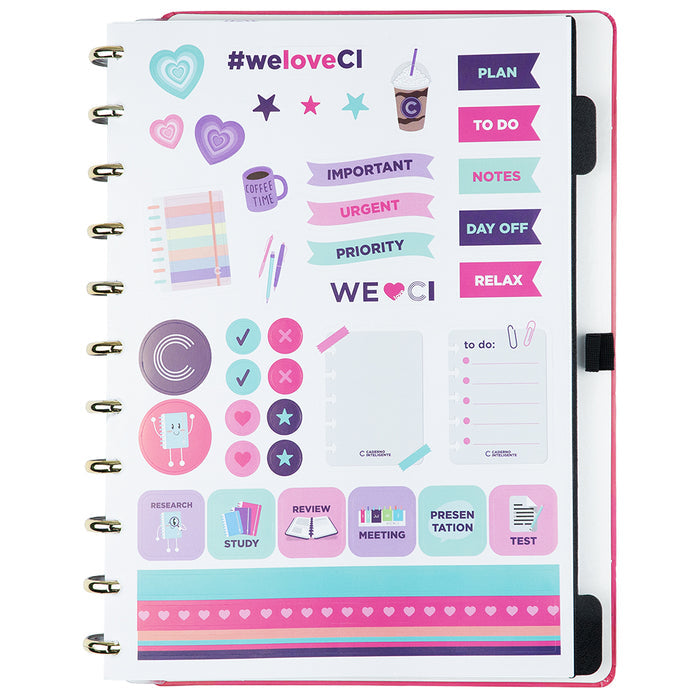 Caderno Golden Love
