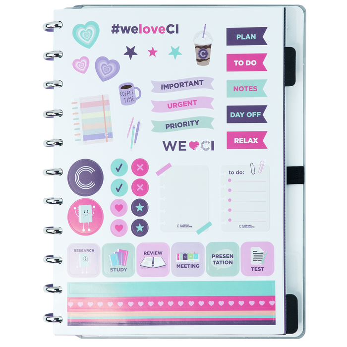 Caderno Grey Love