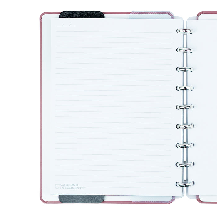 Folha pautada no Caderno Guava, Médio.