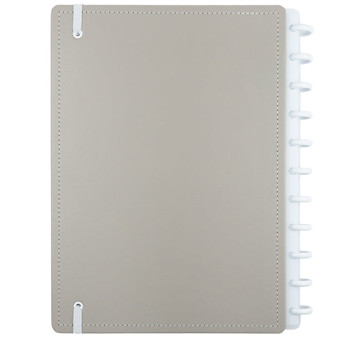 Contracapa do Caderno Iced Coffee, tamanho grande.