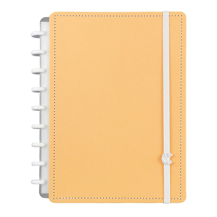 Caderno Laranja Pastel