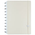 Caderno Latte, tamanho grande.