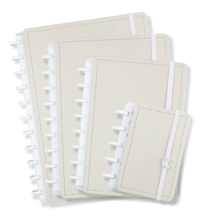 4 tamanhos do Caderno Inteligente Macchiato.