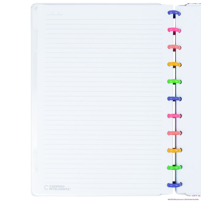 Folha do Caderno Inteligente Mentos, Grande.
