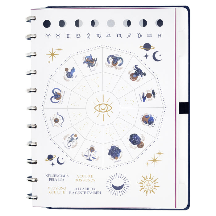 Caderno Mica Rocha Influenciada pela Lua