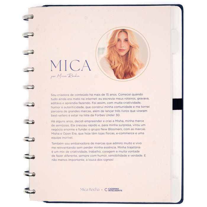 Caderno Mica Rocha Influenciada pela Lua