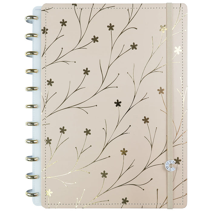 Capa e contracapa Miss Floral by Giulia Benite Caderno Inteligente ®