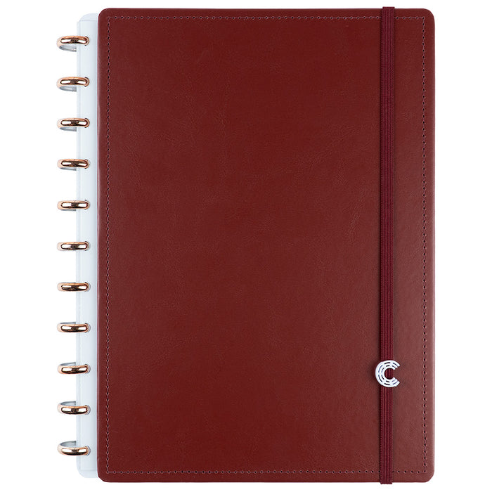 Caderno Mocha, tamanho grande.