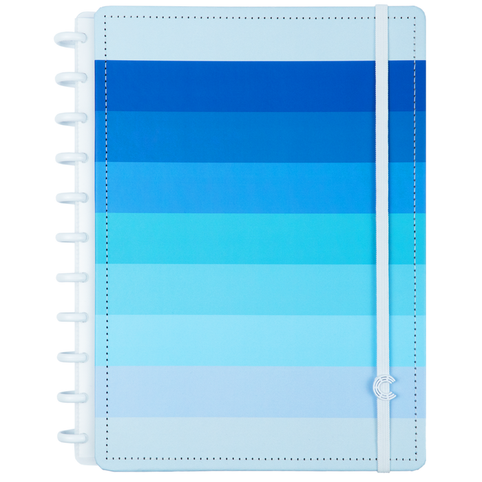 Capa do Caderno Inteligente Stabilo Shades of Blue, Grande.