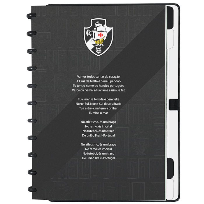 Página do hino do Vasco.