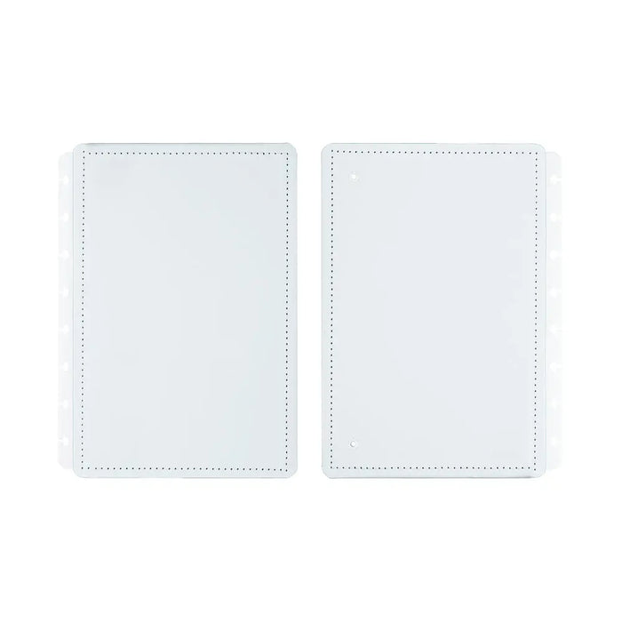 Capa e Contracapa All White Caderno Inteligente ®