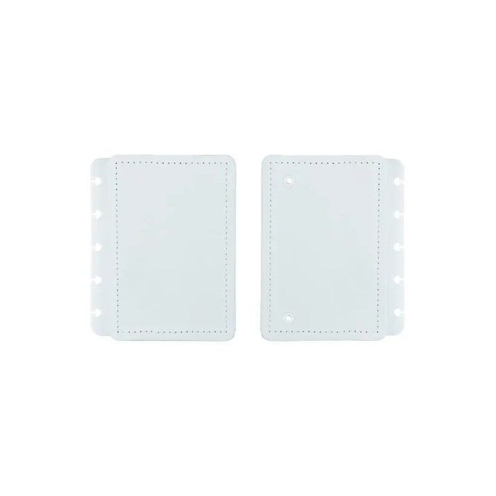Capa e Contracapa All White Caderno Inteligente ®