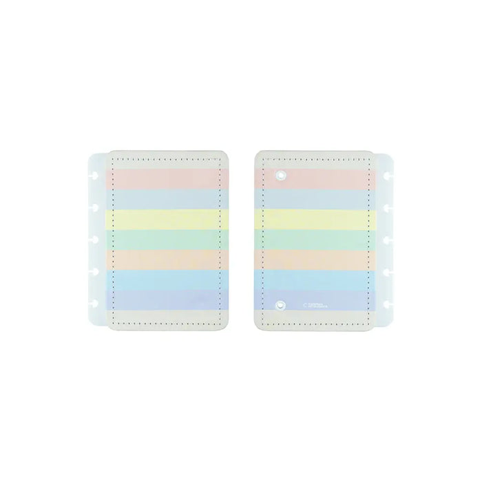 Capa e Contracapa Arco-Íris Pastel Capa e Contracapa