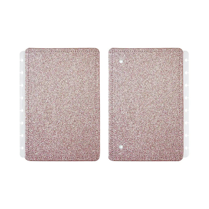 Capa e Contracapa Let's Glitter Rose Capa e Contracapa