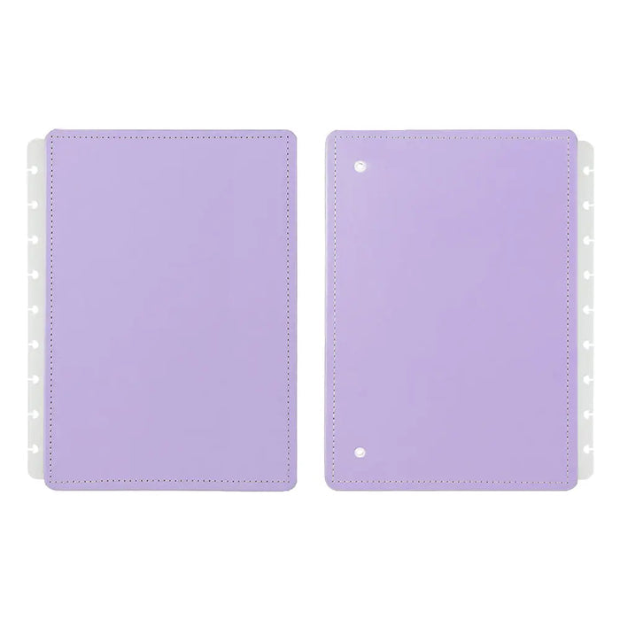 Capa e Contracapa Lilás Pastel Capa e Contracapa