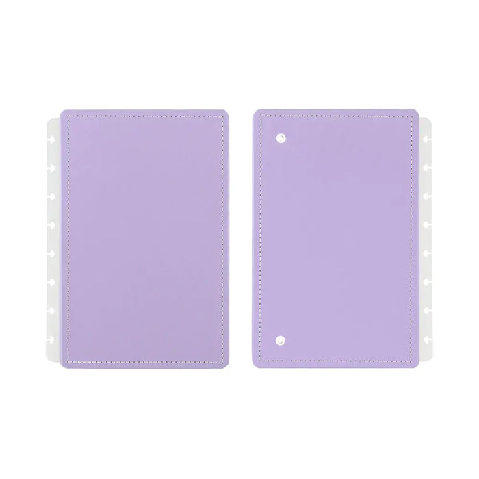 Capa e Contracapa Lilás Pastel Capa e Contracapa