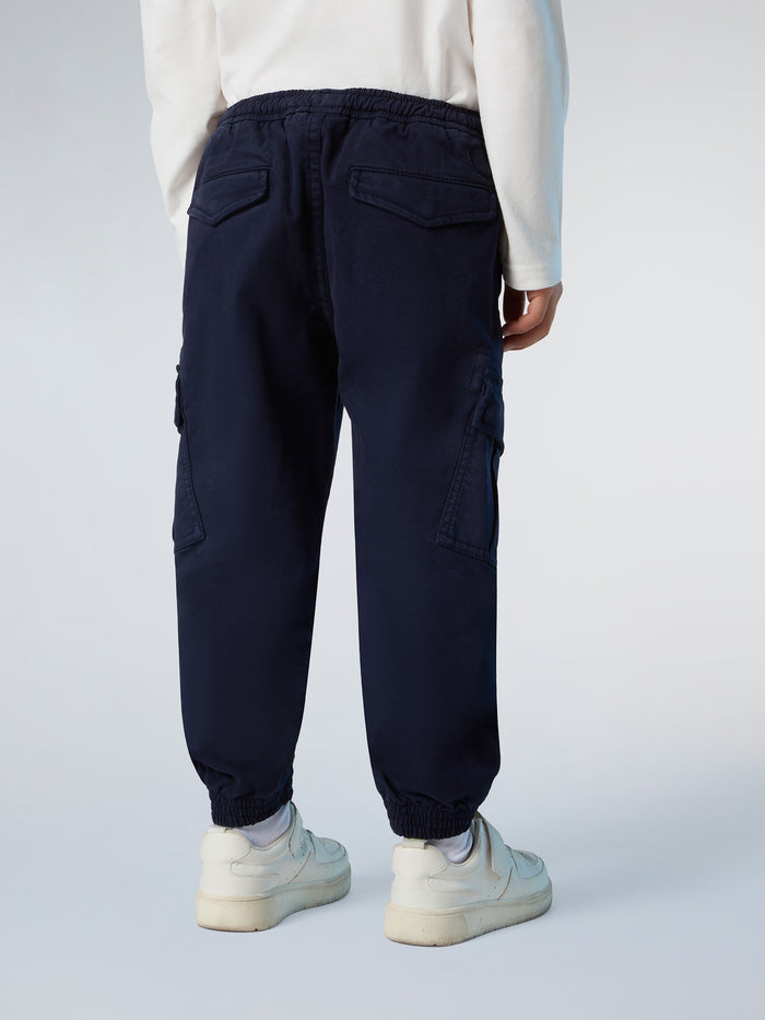 4 | Navy blue | cargo-long-trouser-wielastic-waist-775432