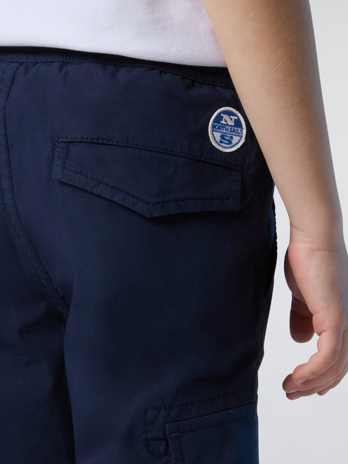 5 | Navy blue | cargo-welastic-waist-long-trouser-775425