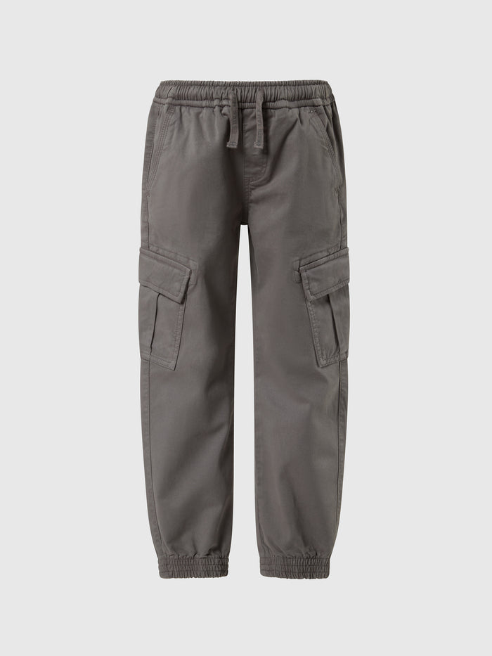 hover | City grey | cargo-long-trouser-wielastic-waist-775432