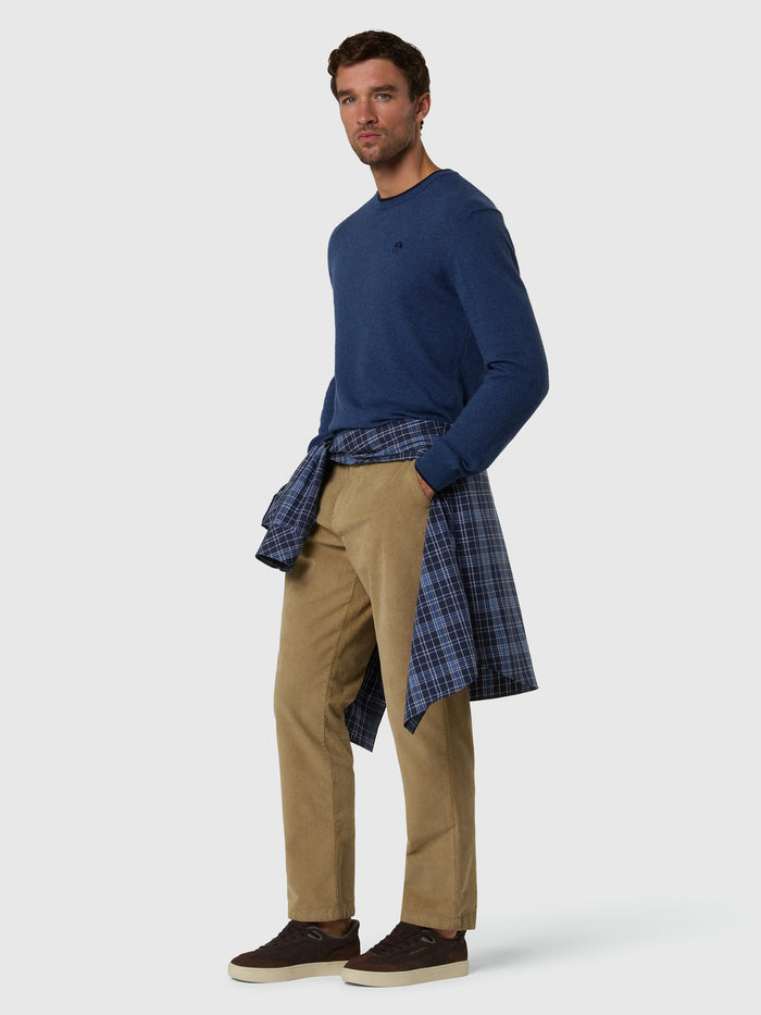 China blue melange / XS