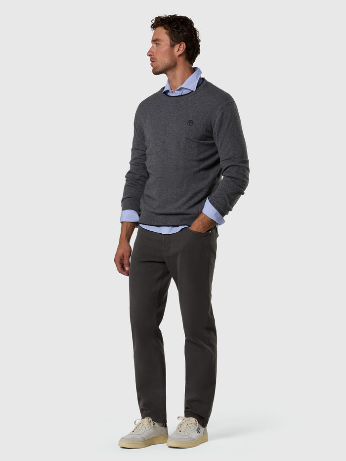 Medium grey melange / XS