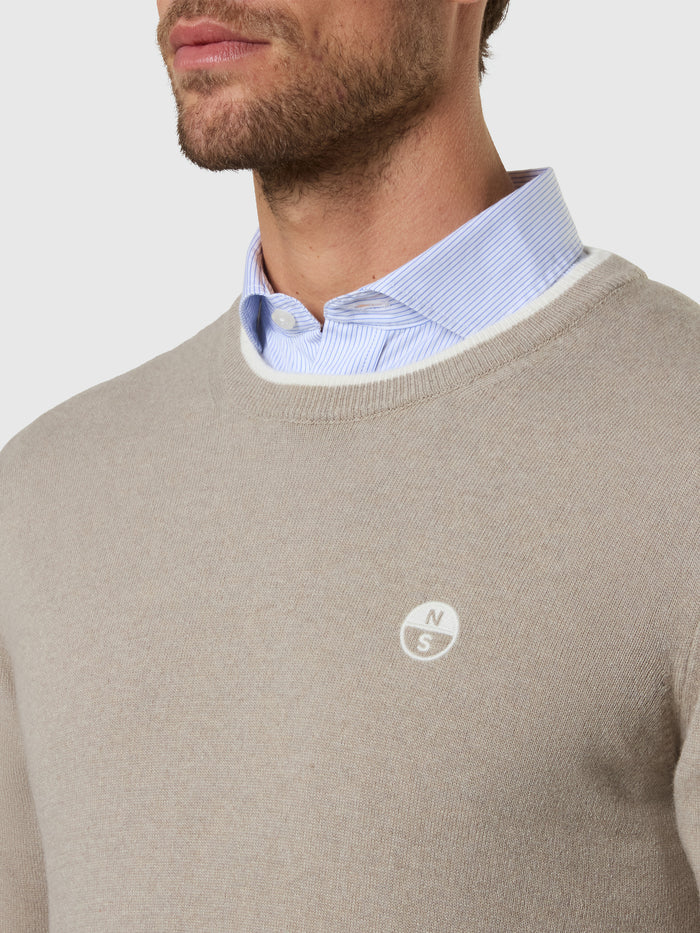 6 | Rock | crew-neck12gg-knitwear-699486