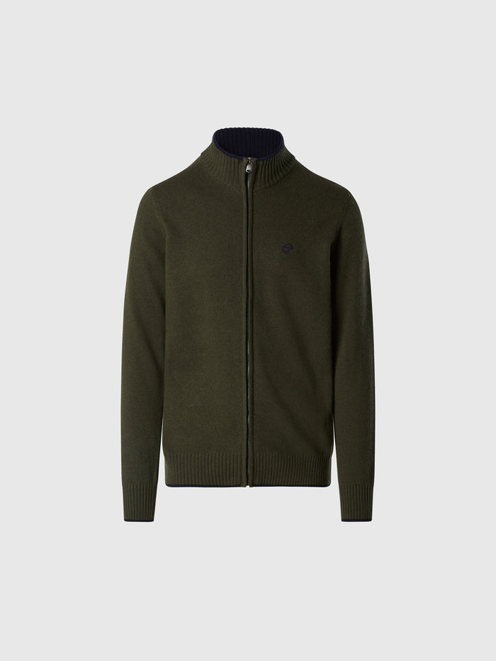 hover | Forest night | full-zip-7gg-knitwear-699528