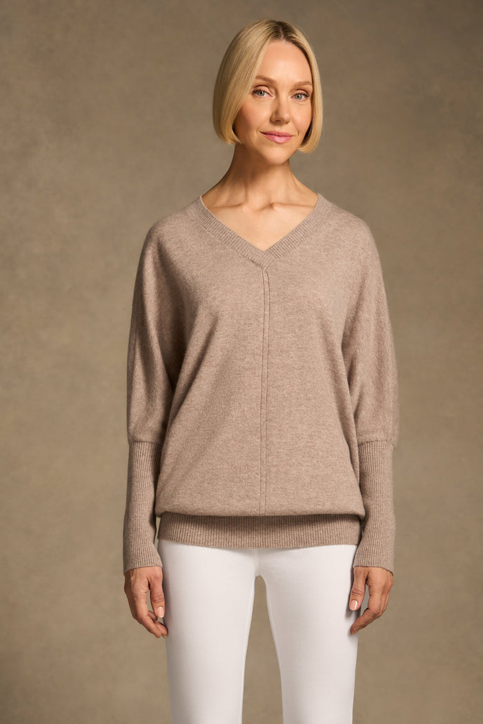 Cashmere Cocoon Knit - Oatmeal