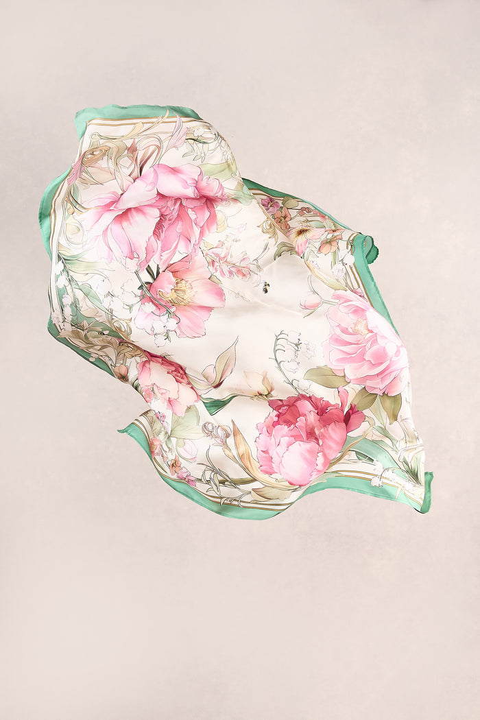 Catriona Silk Scarf - Multicolour