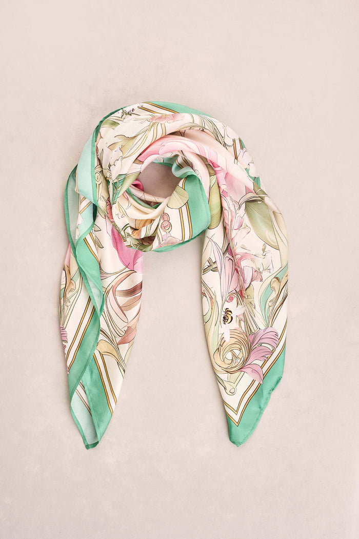 Catriona Silk Scarf - Multicolour