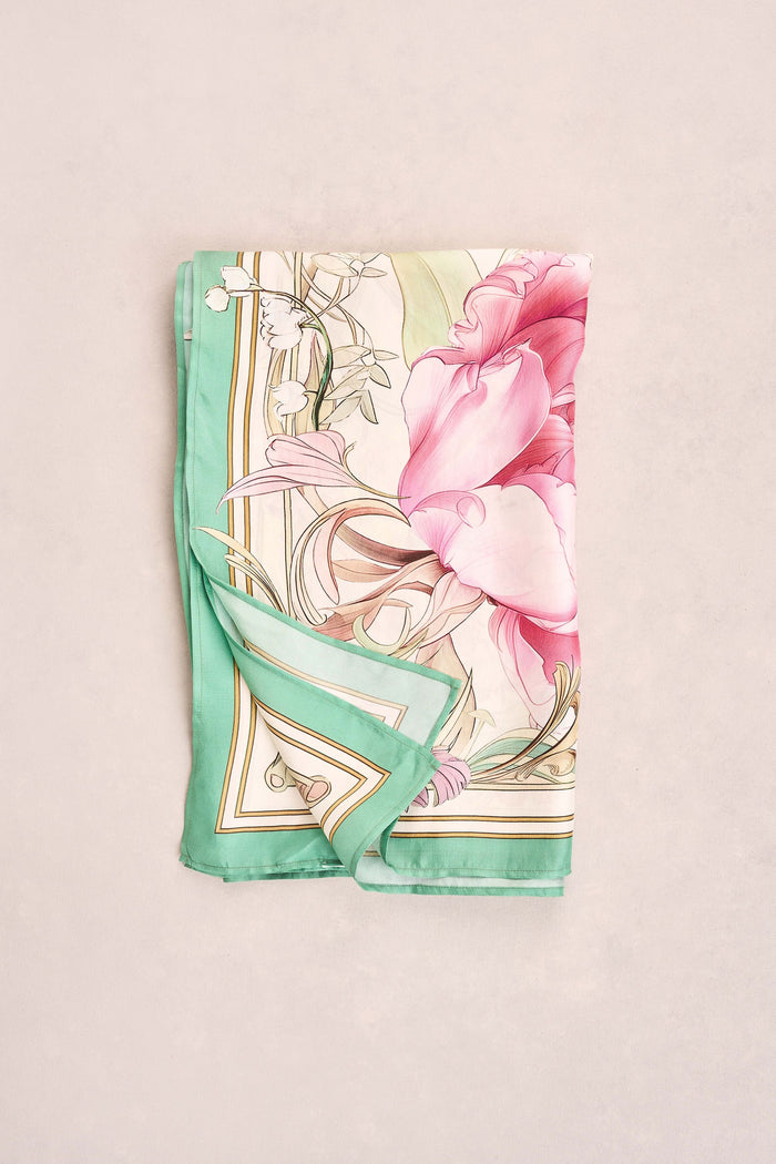 Catriona Silk Scarf - Multicolour