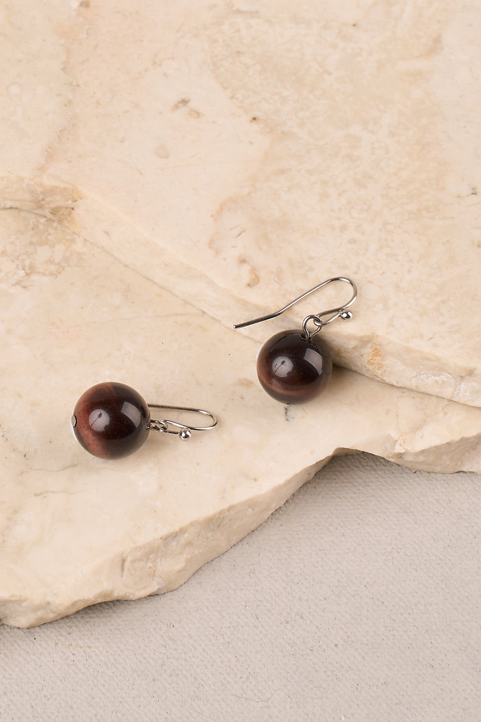 Cat’s Eye Beaded Droplets - Chocolate