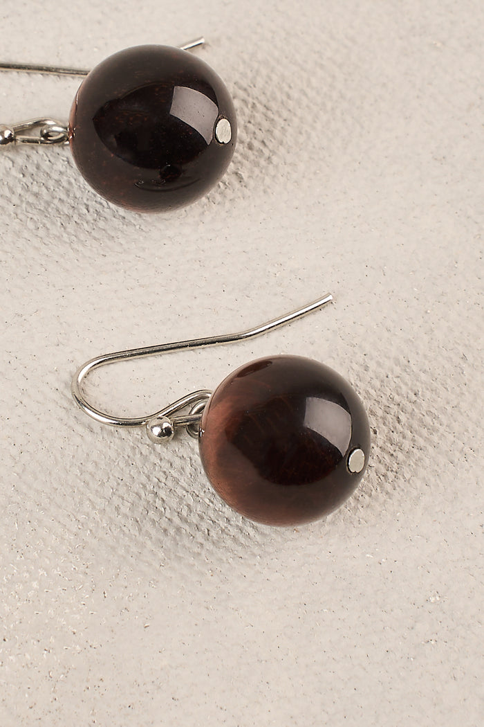 Cat’s Eye Beaded Droplets - Chocolate