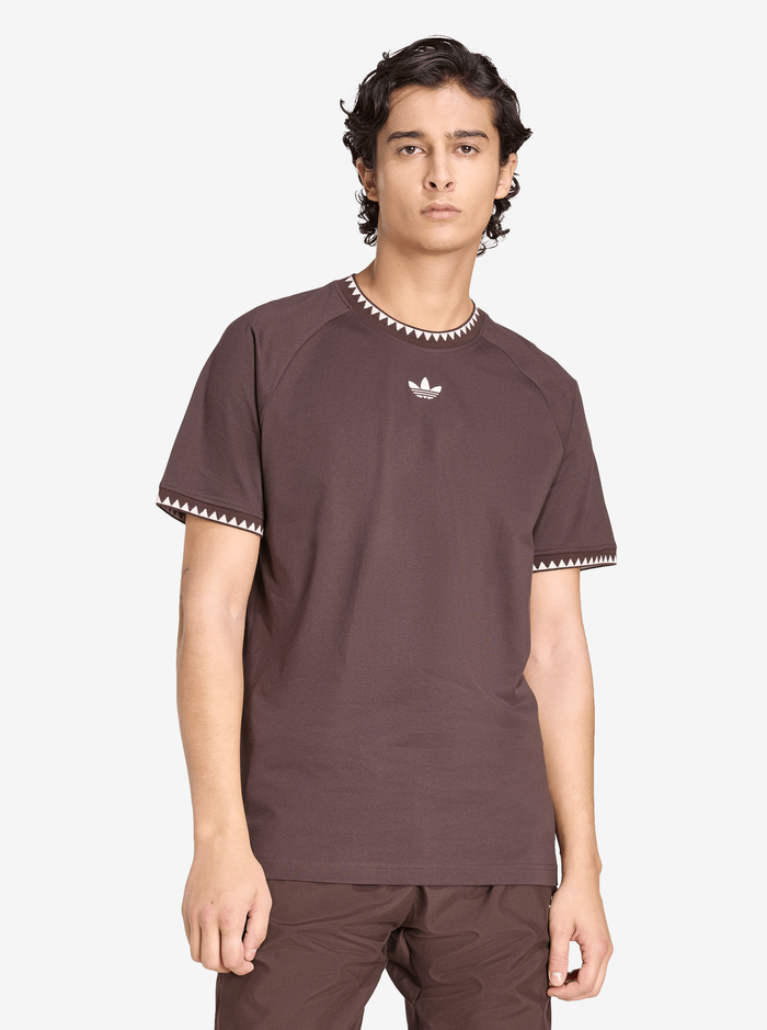 Chest Stripes Engineered Collar Tee
