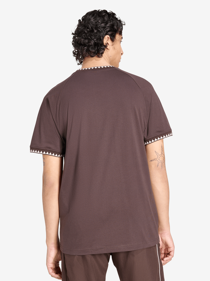 Chest Stripes Engineered Collar Tee