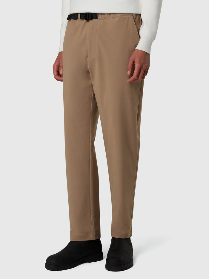 1 | Winter khaki | regular-fit-elastic-waist-band-long-trouser-673082