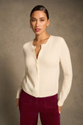 Classic Cardigan - Cream