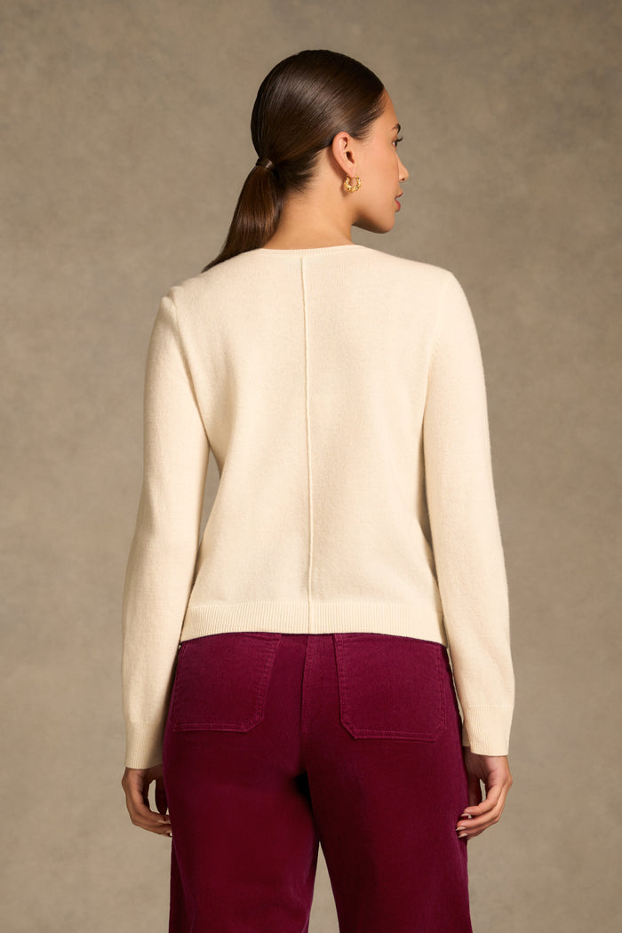Classic Cardigan - Cream