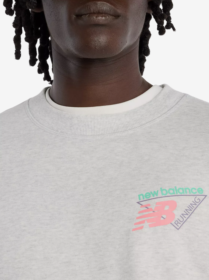 Classic Tri-Logo French Terry Crew Neck