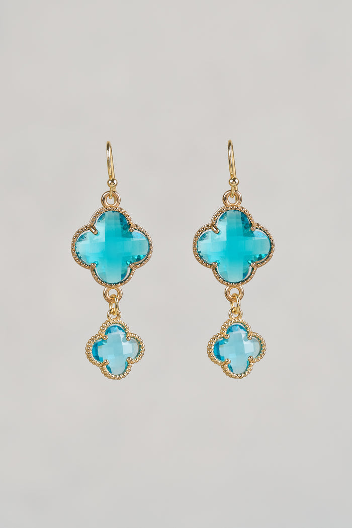 Clover Droplets - Aqua