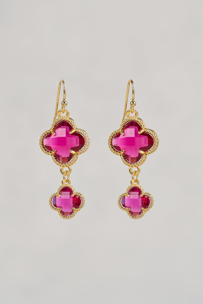Clover Droplets - Pink
