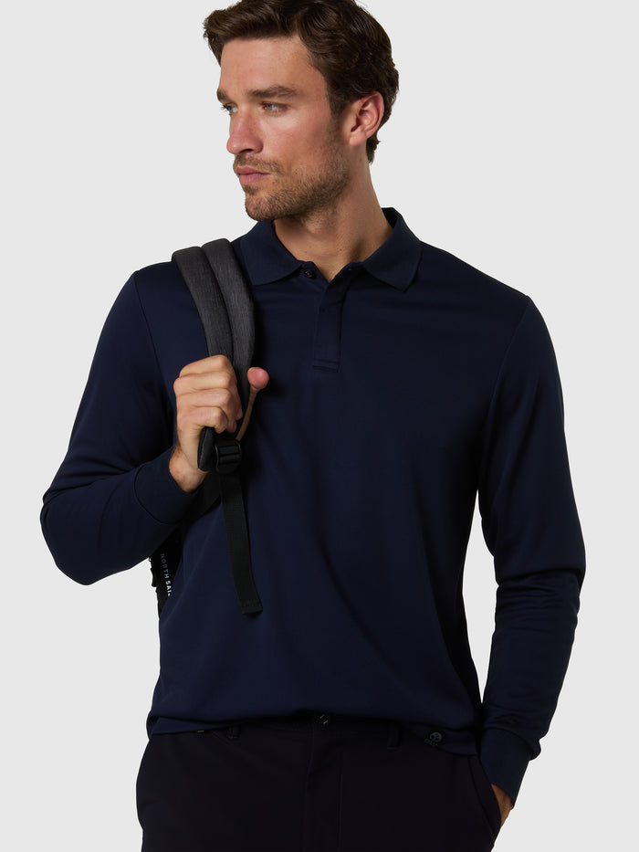 2 | Navy blue | polo-long-sleeve-692766