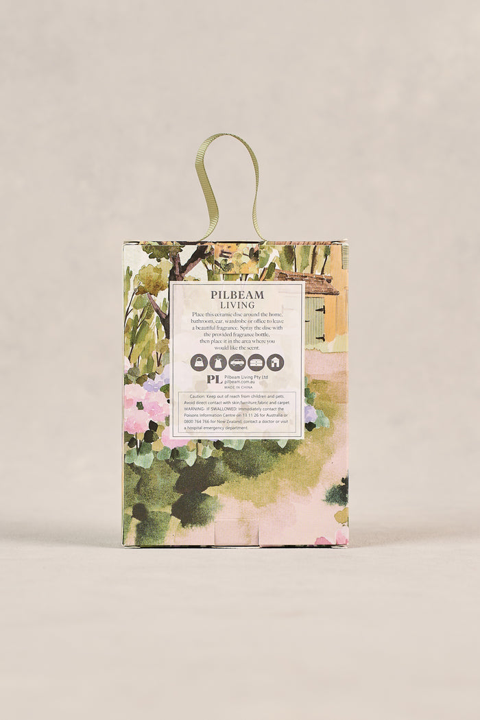 Country Garden Ceramic Disc