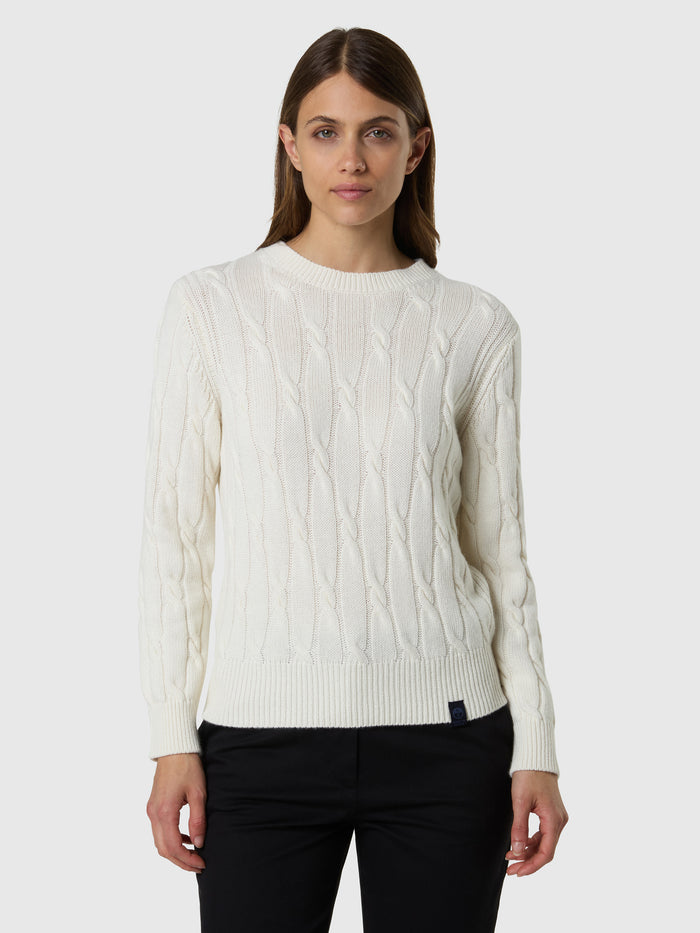 1 | Marshmallow | crew-neck--7gg-knitwear-095548